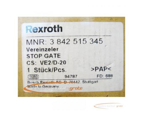 Rexroth 3 842 515 345 Vereinzeler - ungebraucht! - - Bild 2