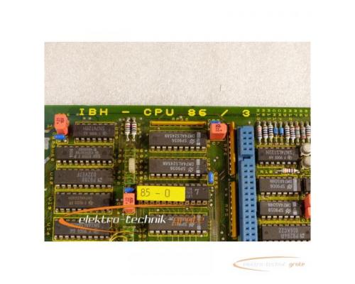 Siemens IBH - CPU 86/3 H1.1.034 L2 Z.-Nr. 0398 E Stand 00 gebraucht guter Erhaltungszustand - Bild 4