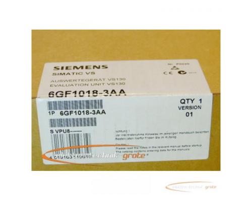 Siemens 6GF1018-3AA Auswertgerät - ungebraucht! - - Bild 2