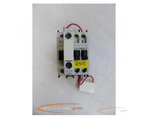 Siemens 3TF3001-0A 1Ö/1NC Schütz mit Siemens 3TX401001-2A 1S/1NO - Bild 2