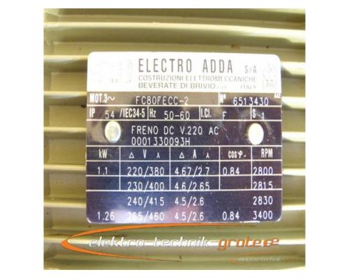 Electro Adda FC80FECC-2 3~ Motor mit SCM Getriebe - Bild 4