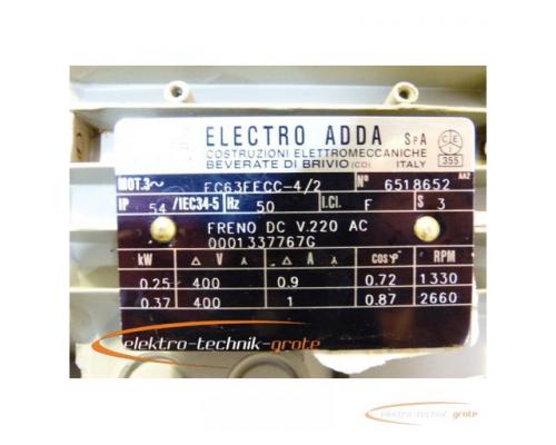 Electro Adda FC63FECC-4/2 3~ Motor mit Bonifiglioli MVF 44/F Winkelgetriebe - Bild 4