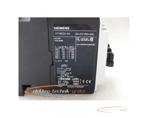 Siemens 3TH3022-0A 2S+2Ö/2NO+2NC Spulenspannung 110V 50/60Hz - Bild 3