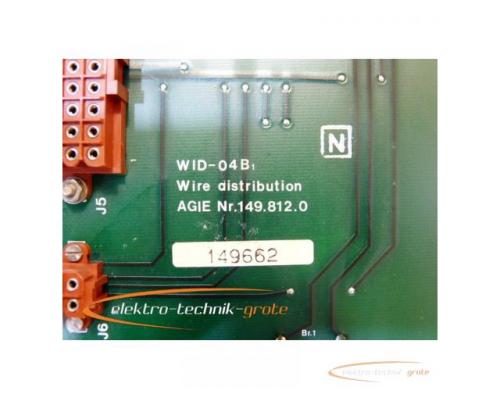 AGIE WID-04B1 Wire Distribution Nr. 149.812.0 - Bild 2