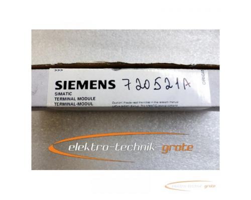 Siemens 6ES7193-4CC70-0AA0 Simatic Terminal Module E-Stand 01 -ungebraucht- - Bild 4