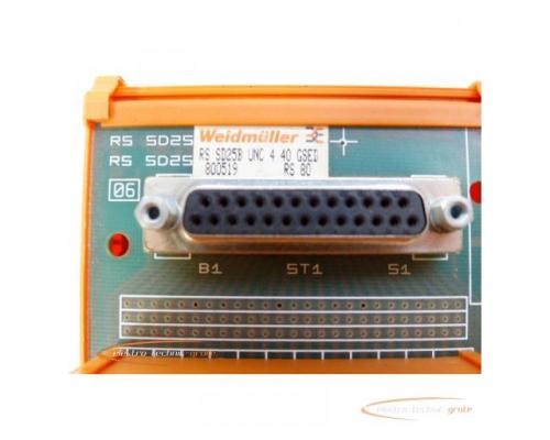 Weidmüller RS SD25B UNC 4 40 GSED Schnittstelle 800519 RS 80 - Bild 2