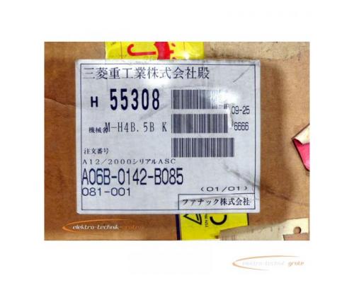 Fanuc A06B-0142-B085 AC Servo Motor - ungebraucht! - - Bild 2