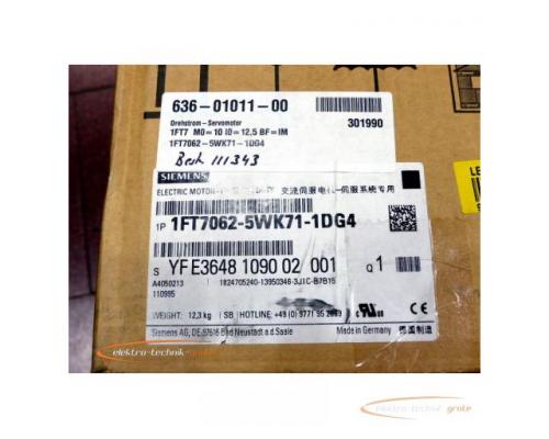 Siemens 1FT7062-5WK71-1DG4 Synchronmotor - ungebraucht! - - Bild 3