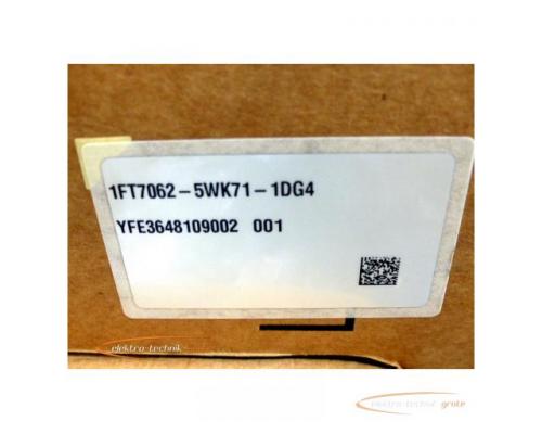 Siemens 1FT7062-5WK71-1DG4 Synchronmotor - ungebraucht! - - Bild 4