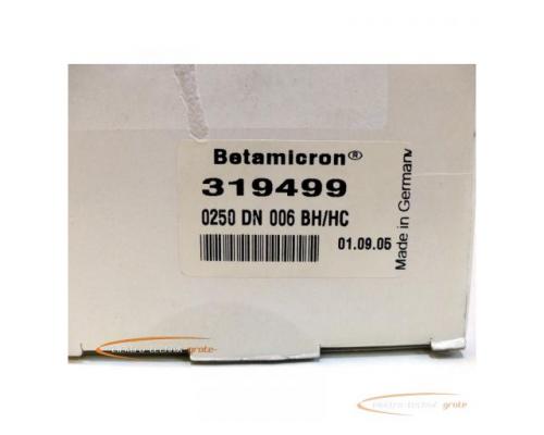 Hydac 319499 / 0250 DN 006 BH/HC Betamicron Filterelement - ungebraucht! - - Bild 3