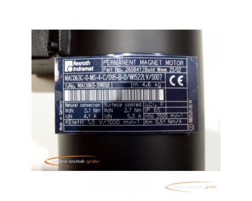 Rexroth Indramat MAC063C-0-MS-4-C/095-B-0/WI522LV/S007 - ungebraucht! - - Bild 3