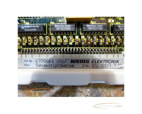 Wiedeg Elektronik 4709661 New Taktmultiplikation 652.000/1.3.02 -ungebraucht!- - Bild 2