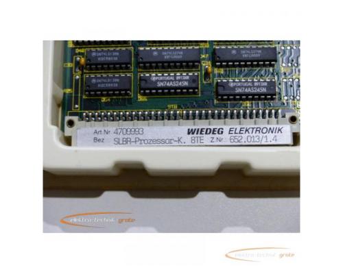 Wiedeg Elektronik 4709993 SLBR-Prozessor-K. 8TE 652.013/1.4 - ungebraucht! - - Bild 4