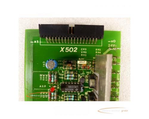 Emco R5A 121000 12D Version 2 Board Karte X502 - Bild 3