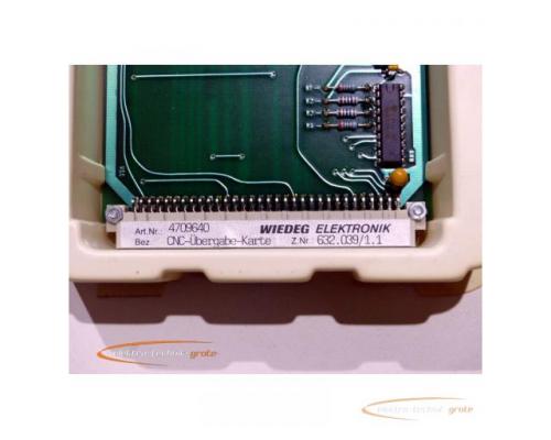 Wiedeg Elektronik 4709640 CNC-Übergabe-Karte 632.039/1.1 - ungebraucht! - - Bild 4