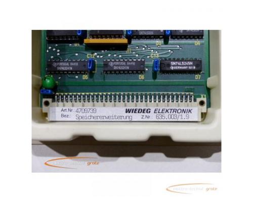 Wiedeg Elektronik 4709739 Speichererweiterung 635.003/1.9 - ungebraucht! - - Bild 4