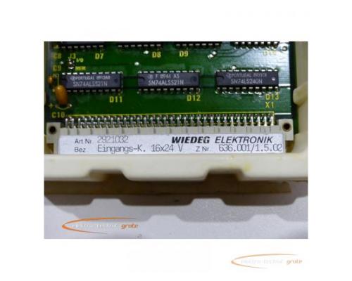 Wiedeg Elektronik 2921032 Eingangs-K. 16x24 v 636.001/1.5.02 - ungebraucht! - - Bild 3