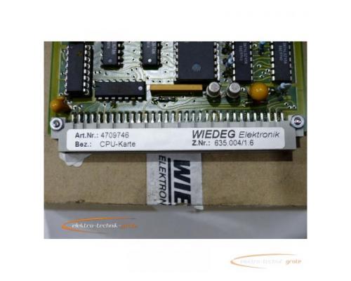 Wiedeg Elektronik 4709746 CPU-Karte 635.004/1.6 - ungebraucht! - - Bild 3