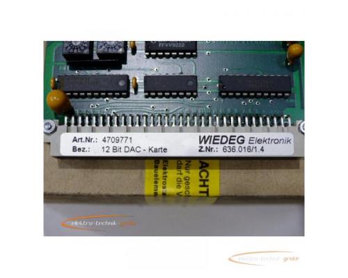 Wiedeg Elektronik 4709771 12 Bit DAC - Karte 636.016/1.4 - ungebraucht! - - Bild 3