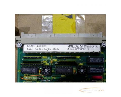 Wiedeg Elektronik 4709633 Bautz - Regler - Karte 632.038/1.5 - ungebraucht! - - Bild 3