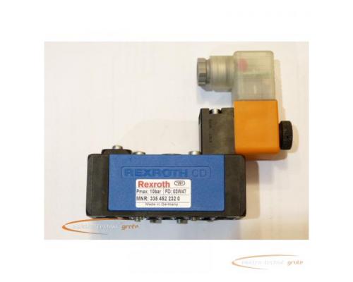 Rexroth 335 452 232 0 Pneumatikventil 24V DC - ungebraucht! - - Bild 1