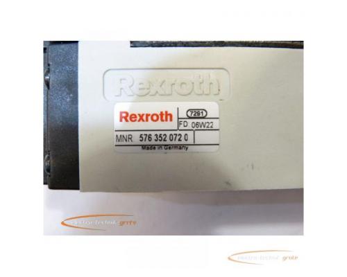 Rexroth 576 352 072 0 Pneumatikventil 24V DC - ungebraucht! - - Bild 3