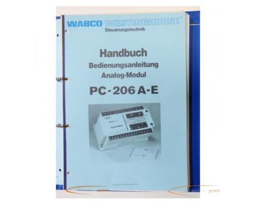 Wabco Bedienungsanleitungen für PC-20MW / PC-20 ZE-4, PC-206 A-E , PC-100 - Bild 3