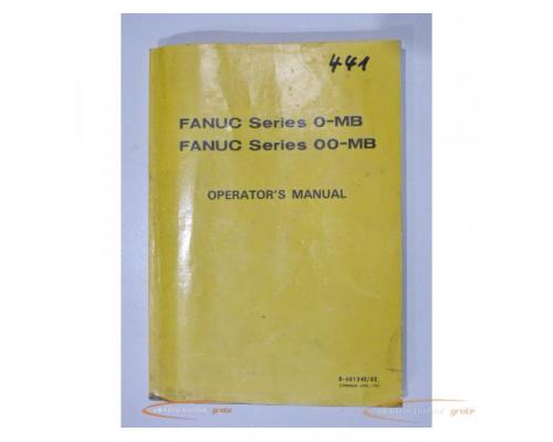 Fanuc Bedienungsanleitung Englisch Fanuc Series O-MB, OO-MB, 525 Seiten Inhalt - Bild 1