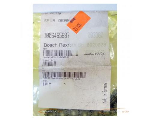 Bosch Rexroth 3606316052 Stirnrad VPE = 12 St. - ungebraucht! - - Bild 2