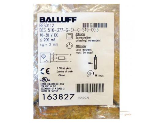 Balluff BES 516-377-G-E4-C-S49-00.3 Induktiver Sensor - ungebraucht! - - Bild 2