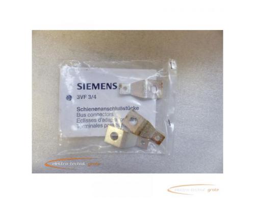 Siemens 3VF 3/4 Schienenanschlußschtück VPE 3 stk - ungebraucht! - - Bild 1