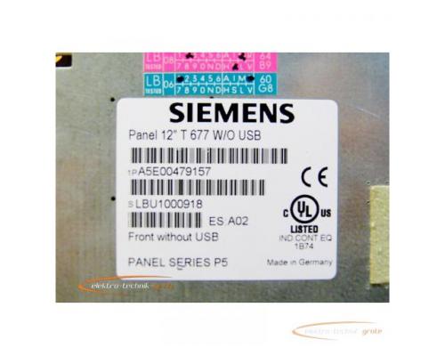 Siemens A5E00479157 Panel Series P5 Panel 12" - Bild 3