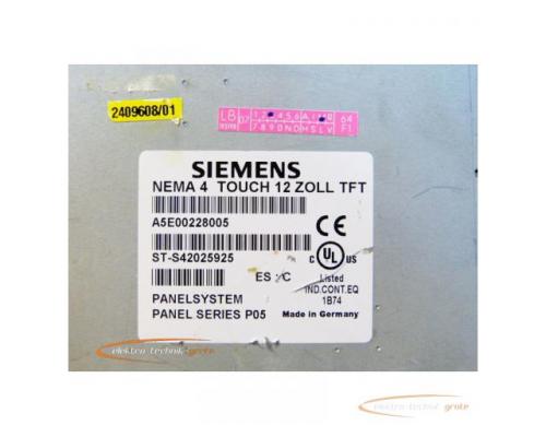 Siemens A5E00228005 Panelsystem NEMA 4 Touch 12" TFT - Bild 3