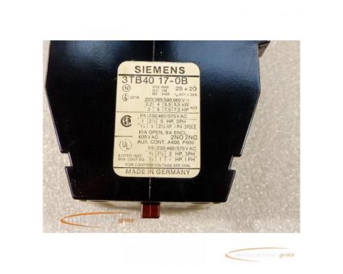 Siemens 3TB4017-0B Schütz 24V - Bild 2