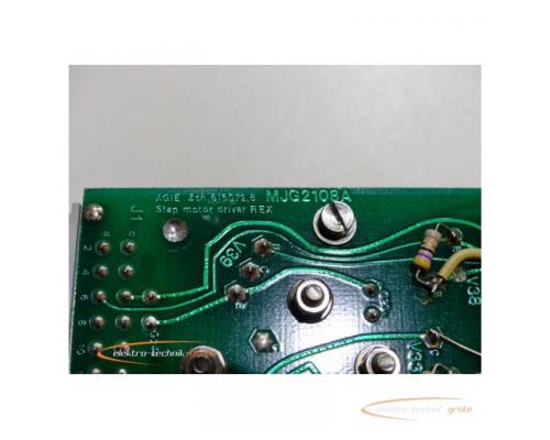 Agie MJG2108A Step motor driver Rex Zch.Nr. 615072.6 / 617753.9 Aux. - Bild 2