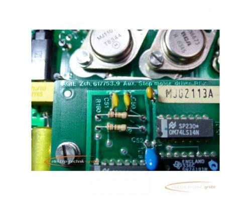 Agie MJG2108A Step motor driver Rex Zch.Nr. 615072.6 / 617753.9 Aux. Step motor driver Rex - Bild 3