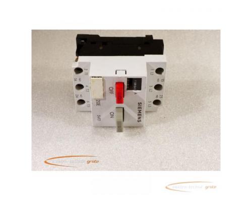 Siemens 3VE1020-2F Motorschutzschalter 0,63 - 1 A / 12 A - Bild 5