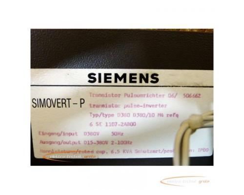 Siemens 6SE1107-2AB00 Transistor Pulsumrichter - Bild 3