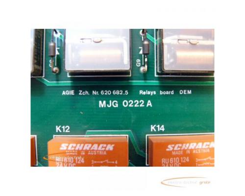 AGIE 620682.5 Relays board MJG 0222 A - Bild 3