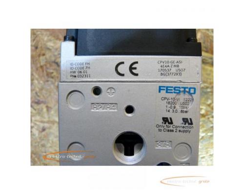 Festo CPV-10-VI 12221 Ventilinsel 18200 - Bild 4