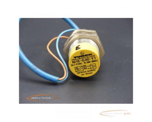 Turck Ni15-G30-Y1 Induktiver Sensor 8,2 V DC DIN 19234 - Bild 3