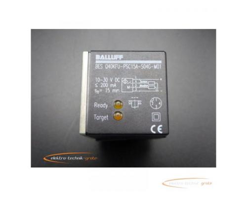 Balluff BES Q40KFU-PSC15A-S04G-M01 Induktiver Sensor BES021R > ungebraucht! - Bild 2