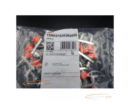 ABB 1SNK916302R0000 Jumper Bar - Orange JB16-2 VPE 10stk > ungebraucht! - Bild 2