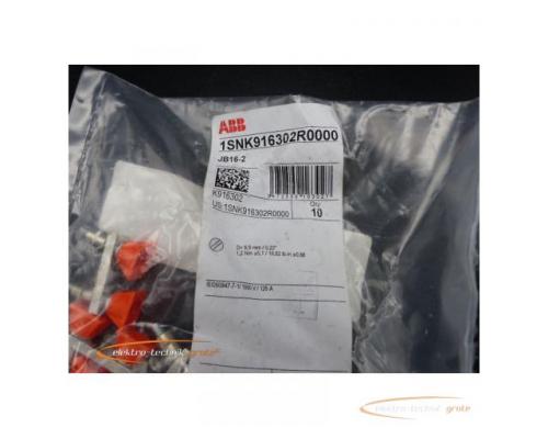 ABB 1SNK916302R0000 Jumper Bar - Orange JB16-2 VPE 4stk > ungebraucht! - Bild 2