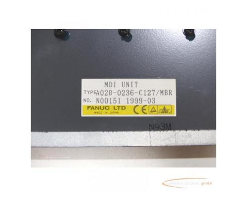 Fanuc A02B-0236-C127 / MBR MDI UNIT > ungebraucht! - Bild 3