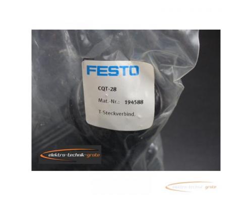 Festo CQT-28 T-Steckverbindung 194588 > ungebraucht! - Bild 2