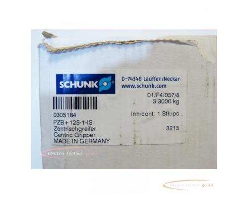 Schunk PZB + 125 -1-IS Zentrischgreifer 0305184 > ungebraucht! - Bild 3