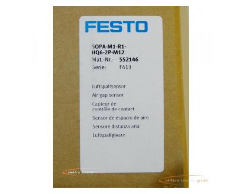 Festo SOPA-M1-R1-HQ6-2P-M12 Luftspaltsensor 552146 > ungebraucht! - Bild 2