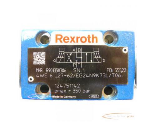 Rexroth 4WE 6 J27-62/EG24N9K73L/T06 Hyraulikventil > ungebraucht! - Bild 5