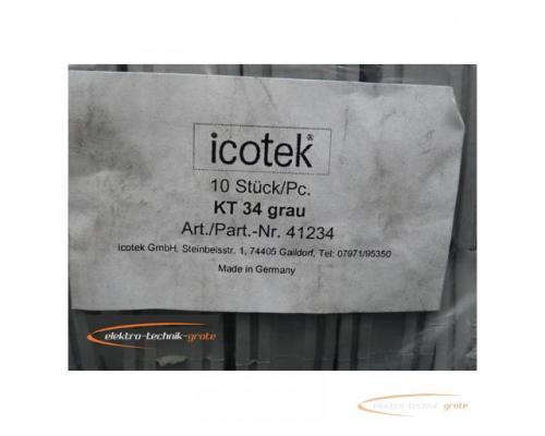 Icotek Kabeldurchführung KT 34 grau Nr. 41234 geschlitzt VPE 10 Stück > ungebraucht! - Bild 3